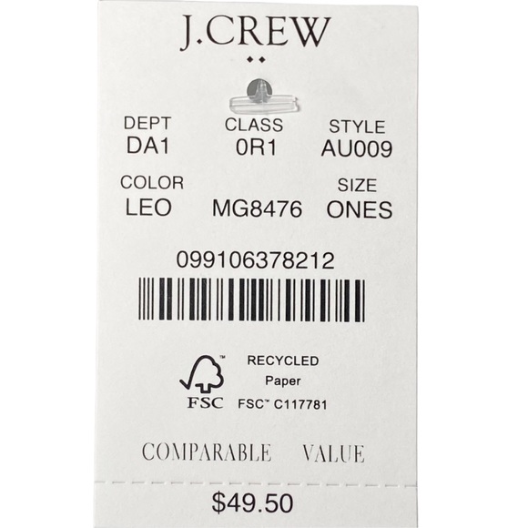 J. Crew Beanie Leopard Faux-Fur Pom-Pom Hat - Picture 6 of 6